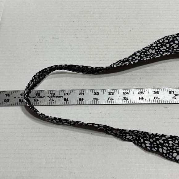 Nike Graphic Reversible Tote Black White Mesh Abstract Shoulder Bag Crossbody - Picture 9 of 10